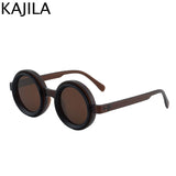 Polarized Small Frame Round Steampunk ND9 Adjustable Dimming Sunglasses Men Light-Reducing Sun Glasses For Fishing Driving UV400
