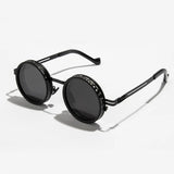Driver Goggles Polarized Round Sunglasses ND9 Adjustable Dimming Sun Glasses Men Punk Men's Eyeglasses Outdoor Shades UV400