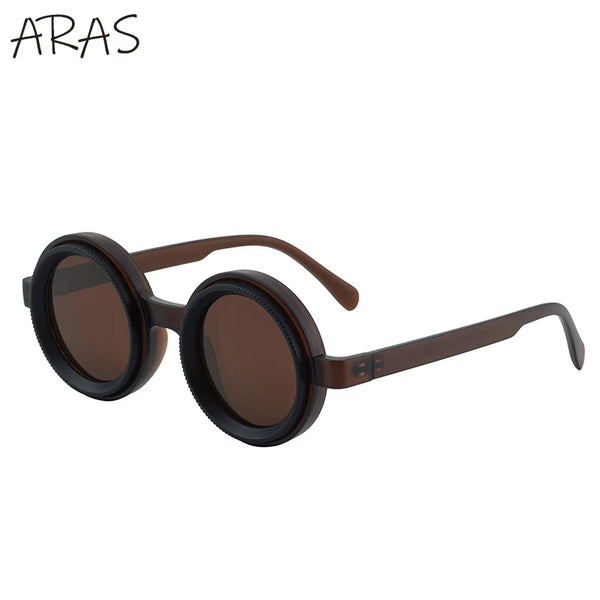 ND9 Adjustable Dimming Sunglasses Men 2025 Luxury Brand Trendy Round Sunglass Polarized Outdoor Shades Fishing Driving Eyewear