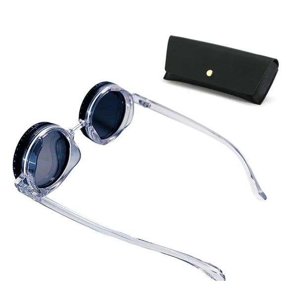 New ND2-400 Adjustable Dimming Glasses ND Filter 9 Level Polarized Sunglasses With Glasse Case UV400 Fishing Sunglasses Driving