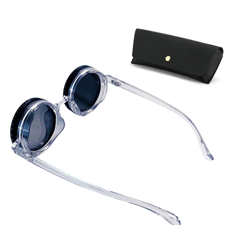 New ND2-400 Adjustable Dimming Glasses ND Filter 9 Level Polarized Sunglasses With Glasse Case UV400 Fishing Sunglasses Driving