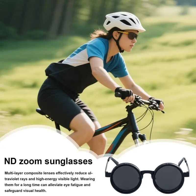 Sunglasses For Women Driving Eyeglasses Polarized Protection Trendy UV Shield Eyewear Adjustable Dimming Glasses For Sports