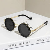 ND2-400 9 Level Adjustable Dimming Polarized Sunglasses Men Women Fishing Punk Round Glasses Driving Eyeglasses ND Filter