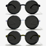 New ND2-400 Adjustable Dimming Glasses 9 Level UV400 Polarized Sunglasses With Glasse Case ND Filter Sun Glasses Driving