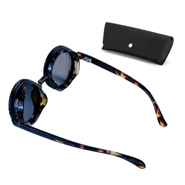 New ND2-400 Adjustable Dimming Glasses 9 Level UV400 Polarized Sunglasses With Glasse Case ND Filter Sun Glasses Driving