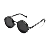 ND2-400 9 Level Adjustable Dimming Polarized Sunglasses Men Women Fishing Punk Round Glasses Driving Eyeglasses ND Filter